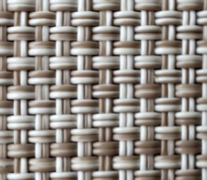 Пластик POLYDET® PreWoven Basket Beige – декоративний пластик під плетіння кошик, бежевий, рельєфний лист